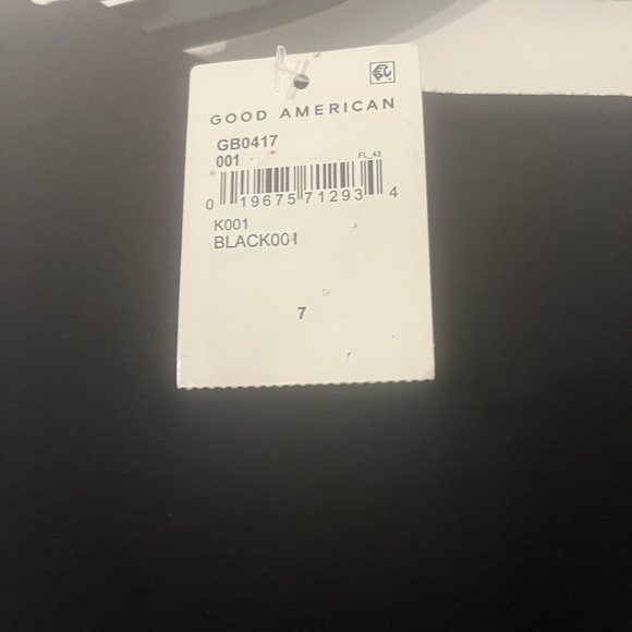 GOOD AMERICAN Women's Black Bodysuit size 7/4XL - Picture 6 of 10